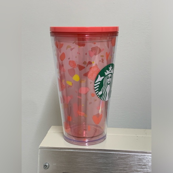 Valentines Day 2020 Exclusive Starbucks Double Walled 16 oz Lidded Tumbler - Picture 6 of 15